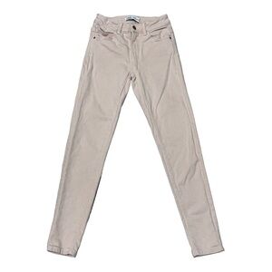 ZARA Pink High Rise Skinny Jeans Size 0